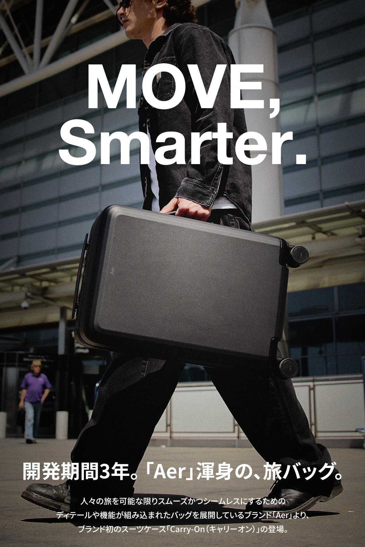 Aer スーツケース Carry-On キャリーオン〈48リットル・ホワイト〉 Aer エアー Carry-On スーツケース 48L｜【正規販売店】カバン・小物の