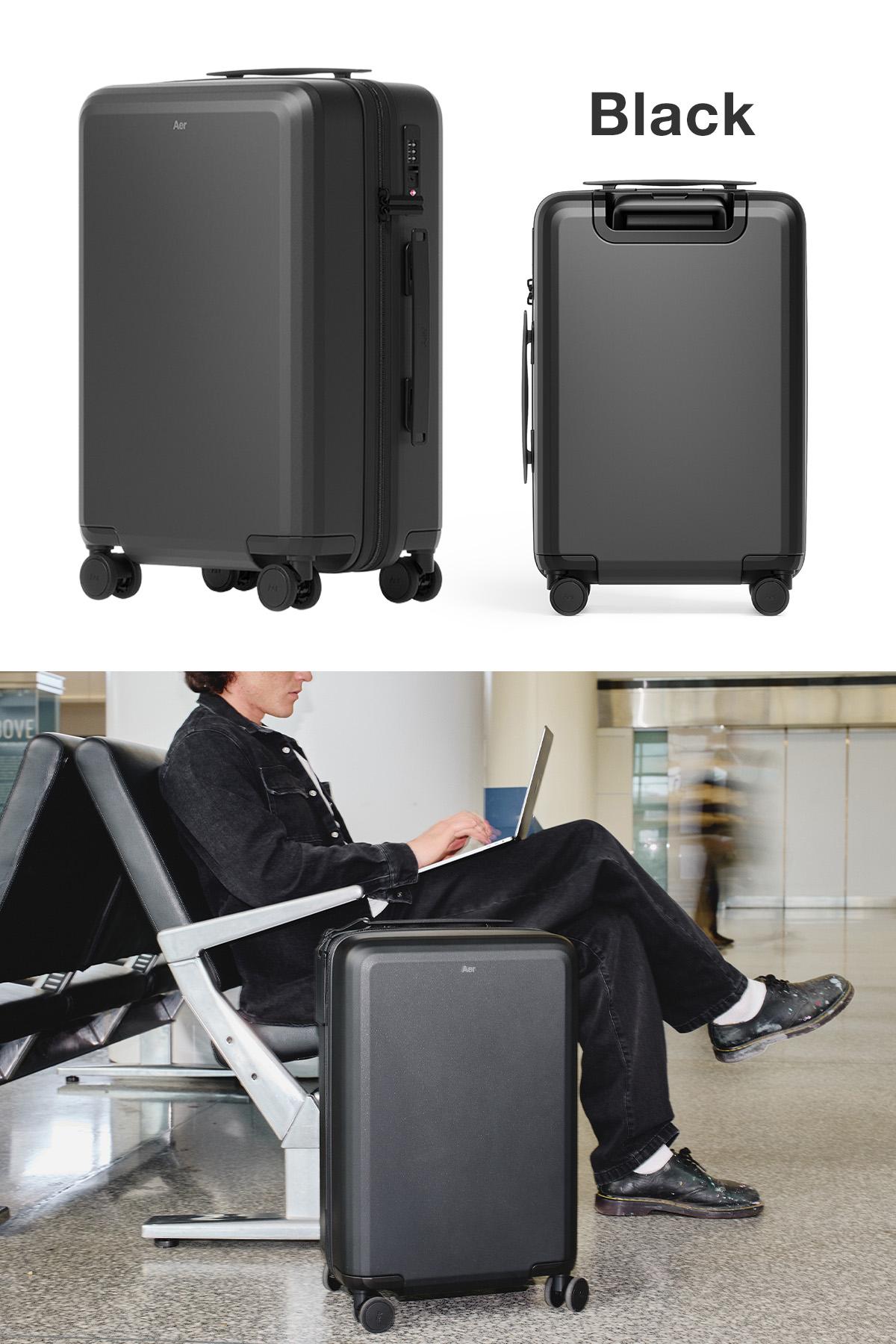 Aer スーツケース Carry-On キャリーオン〈48リットル・ホワイト〉 Aer Carry-On スーツケース Mサイズ 48L 軽量 中型 静音 ストッパー