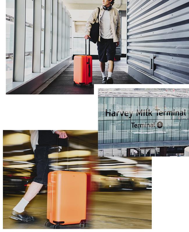 Aer Carry-On スーツケース Mサイズ 48L ストッパー付き キャリーオン