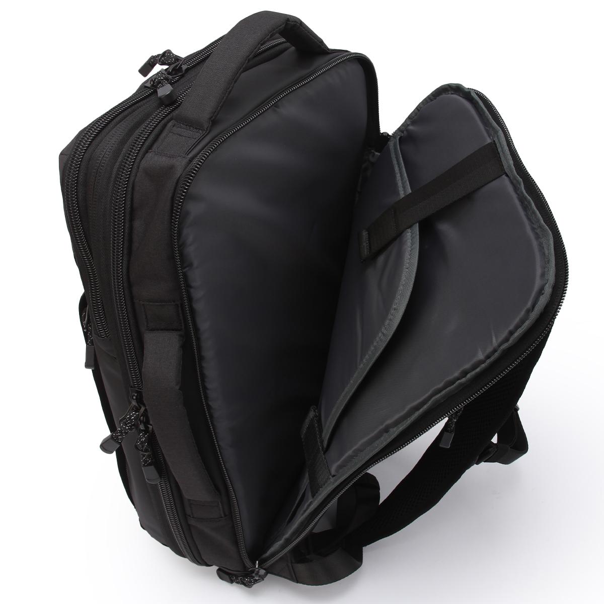 ムスタッシュ リュック 拡張機能 出張 1泊 2泊 20L/27L バックパック