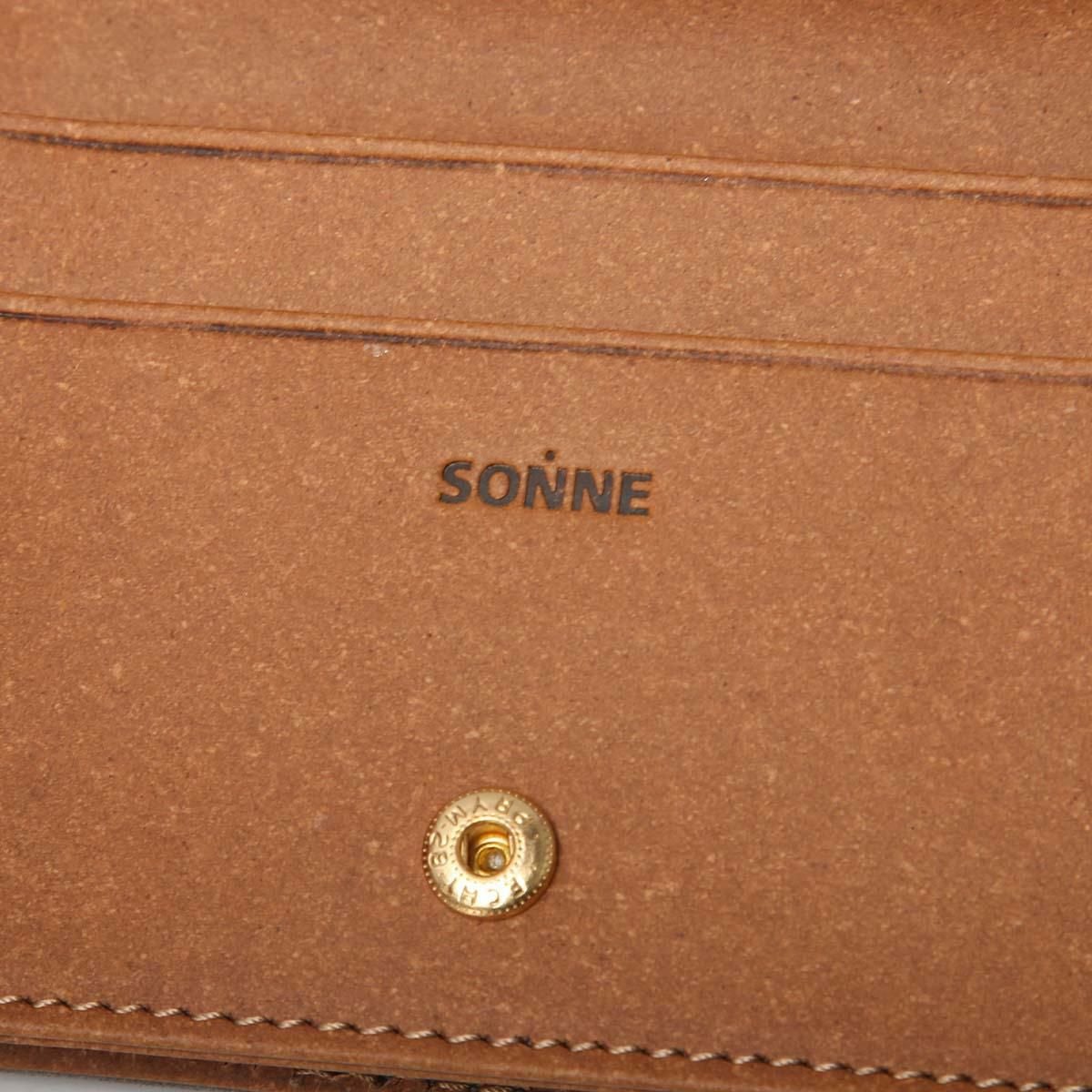 ゾンネ ECOLUX カードケース 名刺入れ SONNE sous004