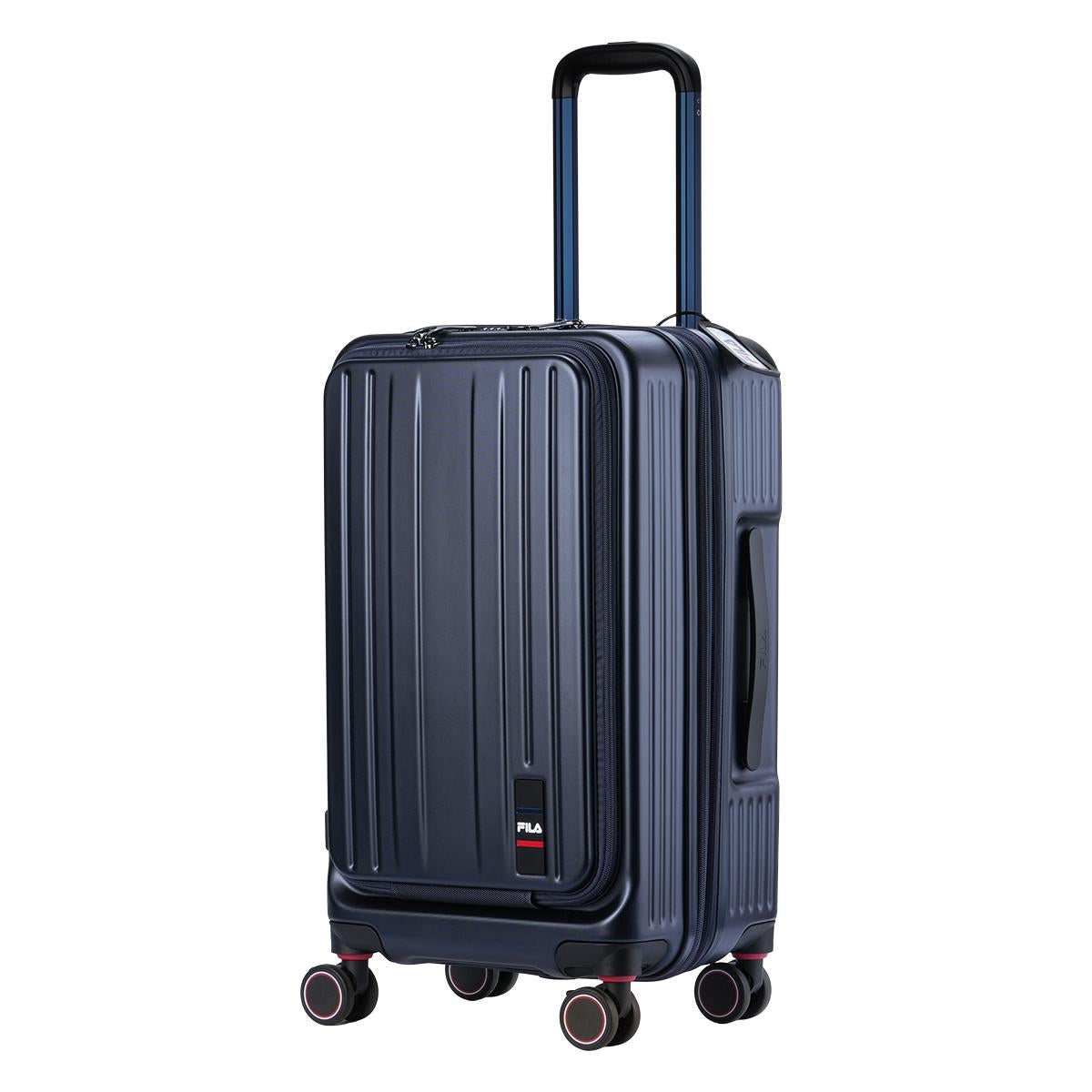 フィラ コア スーツケース Mサイズ 47L 52L 拡張機能 フロントオープン