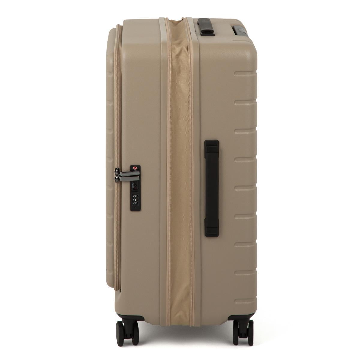 エース スーツケース Mサイズ 62L/71L フロントオープン 拡張機能