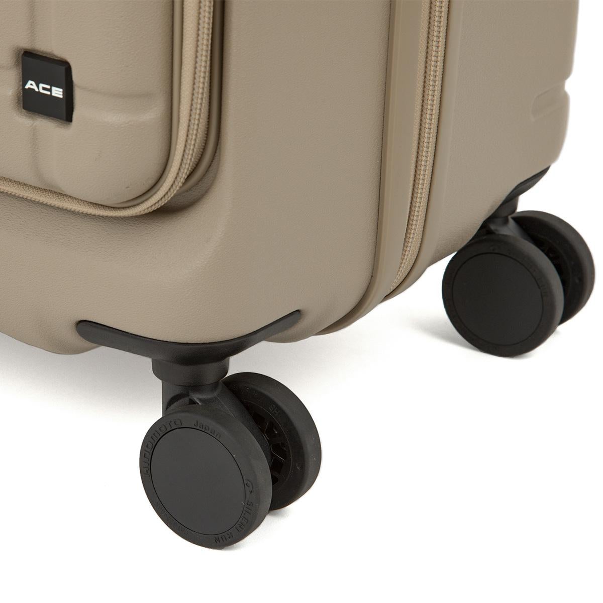 SPRING SALE]エース スーツケース Mサイズ 62L/71L フロントオープン