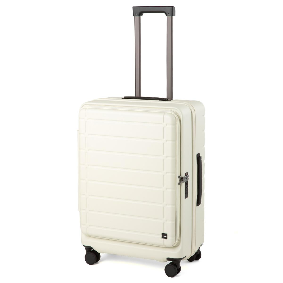 SPRING SALE]エース スーツケース Mサイズ 62L/71L フロントオープン