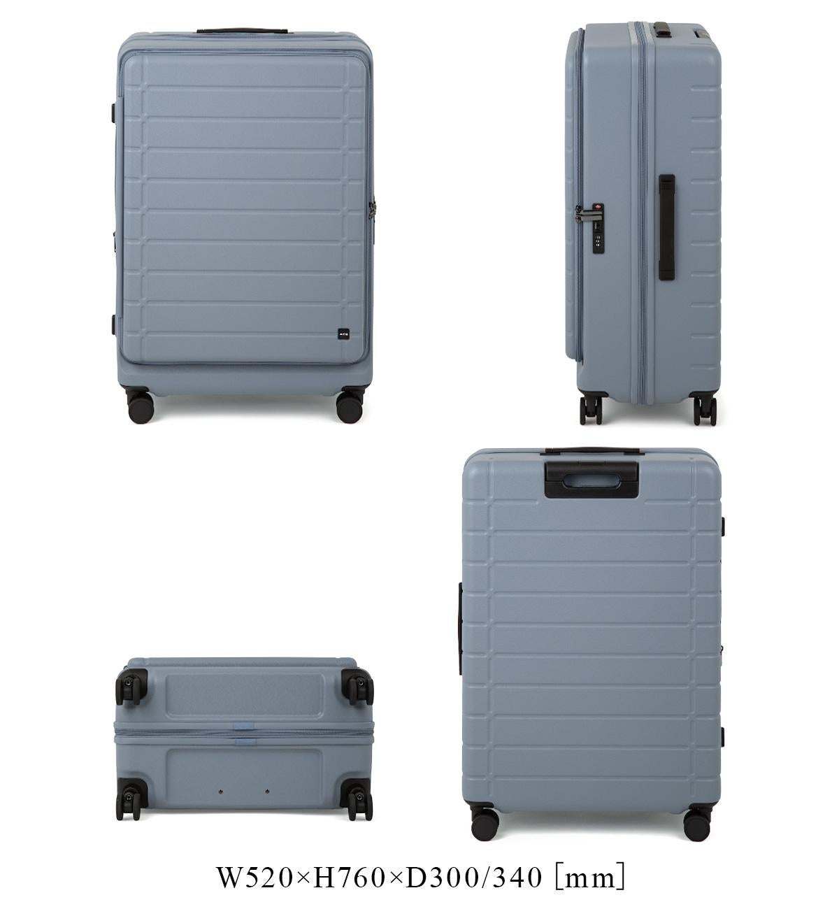 豪華Wノベルティ ACE エース エスカレラ スーツケース 100L 87L 05653