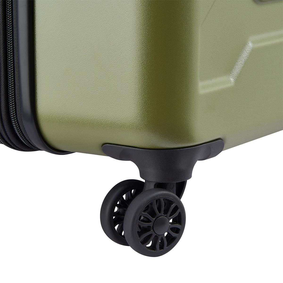 ★ジモティ割あり★  スーツケース 緑 H31×D49×W76 クリーニング済み OJ5301 ジープ アトモス スーツケース Lサイズ LL XL 100L/110L 拡張機能付き