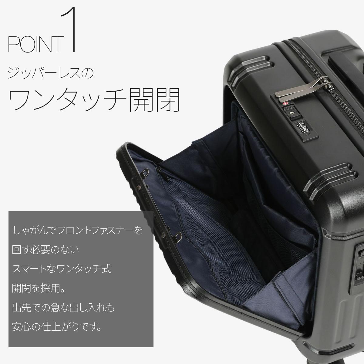 正規品1年保証】バーマス インターシティ2 プロ スーツケース Sサイズ