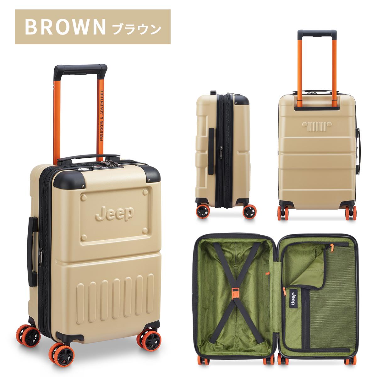 ジープ サミット スーツケース Sサイズ SS 35L/39L 機内持ち込み 拡張