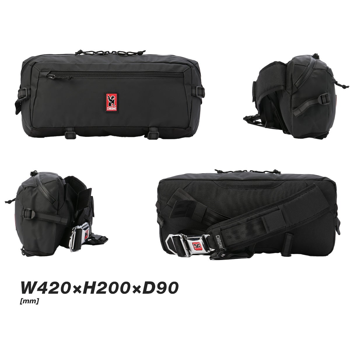 CHROME INDUSTRIES KADET ウエストバッグ  bg196