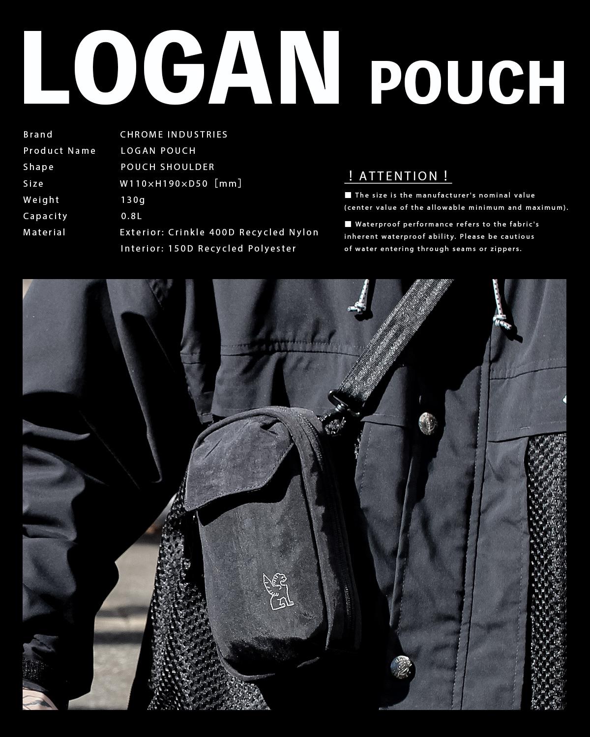 CHROME INDUSTRIES LOGAN POUCH ショルダーバッグ  bg389
