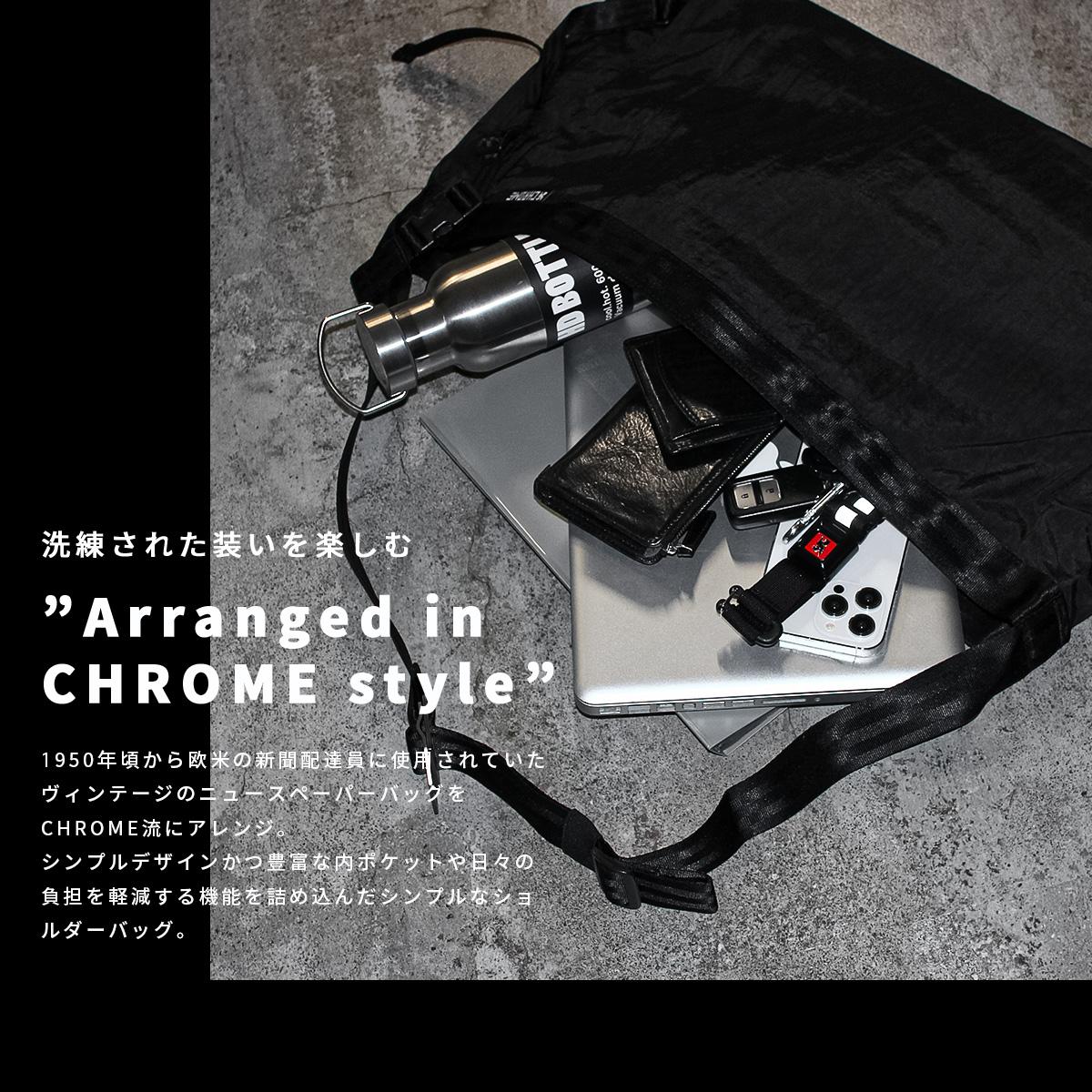 CHROME INDUSTRIES NEWSPAPER MESSENGER メッセンジャーバッグ  jp197