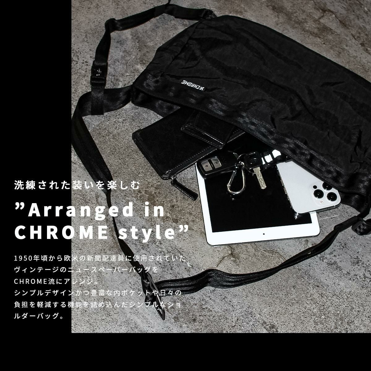 CHROME INDUSTRIES NEWSPAPER MESSENGER SM メッセンジャーバッグ  jp198