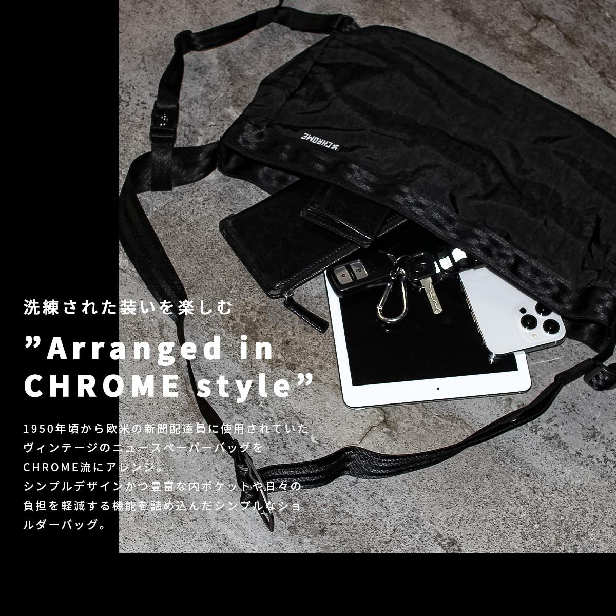 CHROME INDUSTRIES NEWSPAPER MESSENGER SM メッセンジャーバッグ  jp198