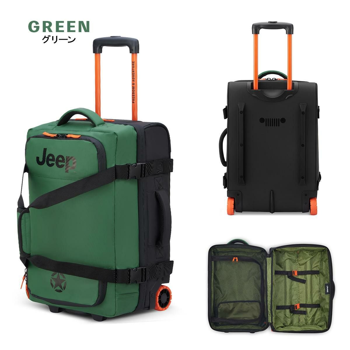 ジープ CASCADE キャリーケース ソフト JEEP j02743210