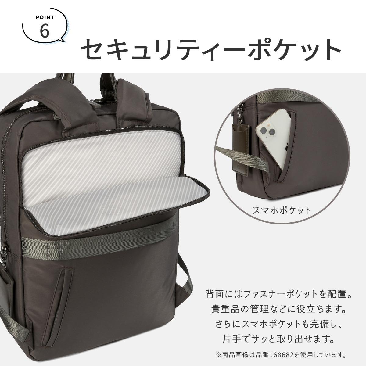 エース ジーンレーベル フィッテム ビジネスリュック ace.GENE LABEL gene-68684