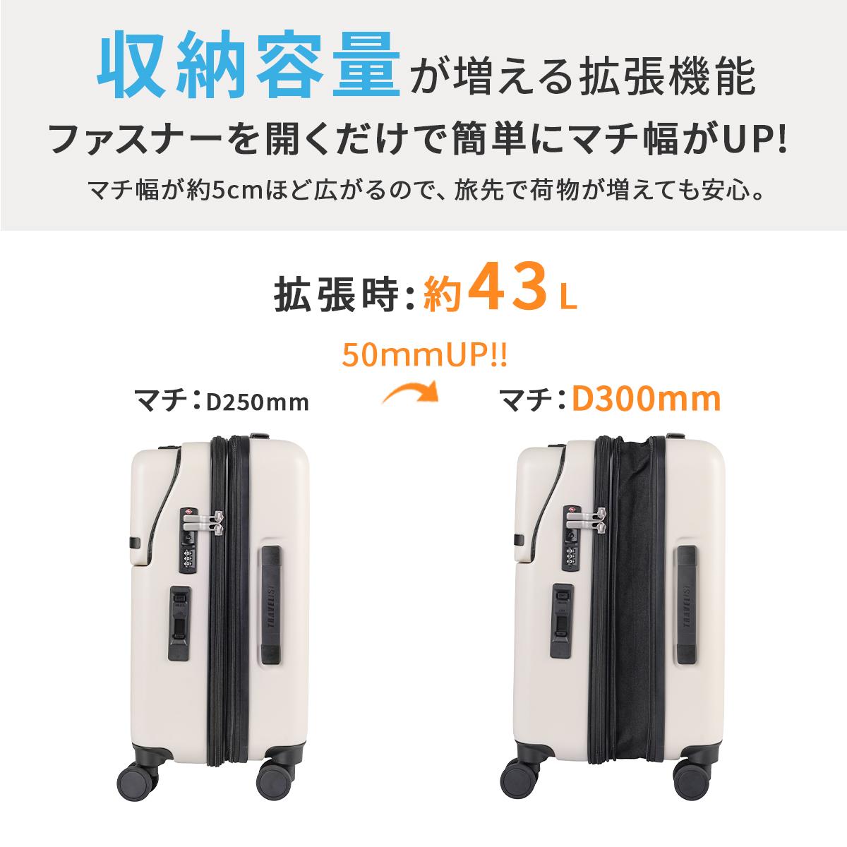 3年保証+特典 トラベリスト スーツケース 機内持ち込み Sサイズ SS 35L