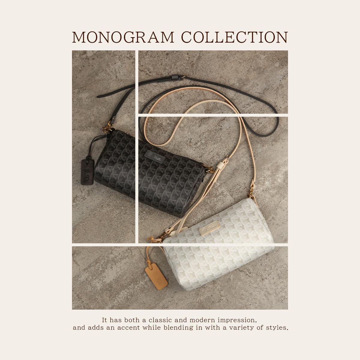 フェリージ モノグラム ショルダーバッグ Felisi 512-6-mm-ld