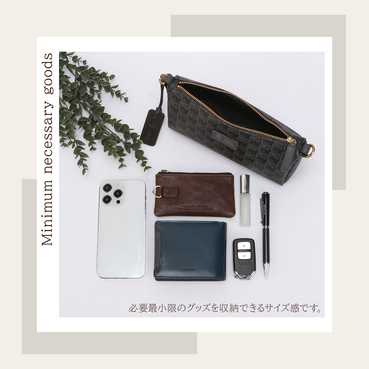 フェリージ モノグラム ショルダーバッグ Felisi 512-6-mm-ld