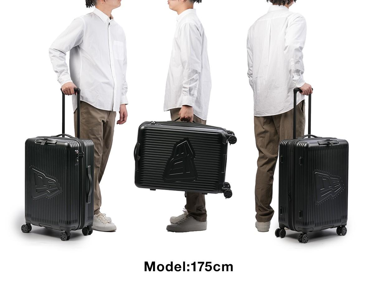 ニューエラ スーツケース Mサイズ 60L/66L 拡張機能付き ストッパー