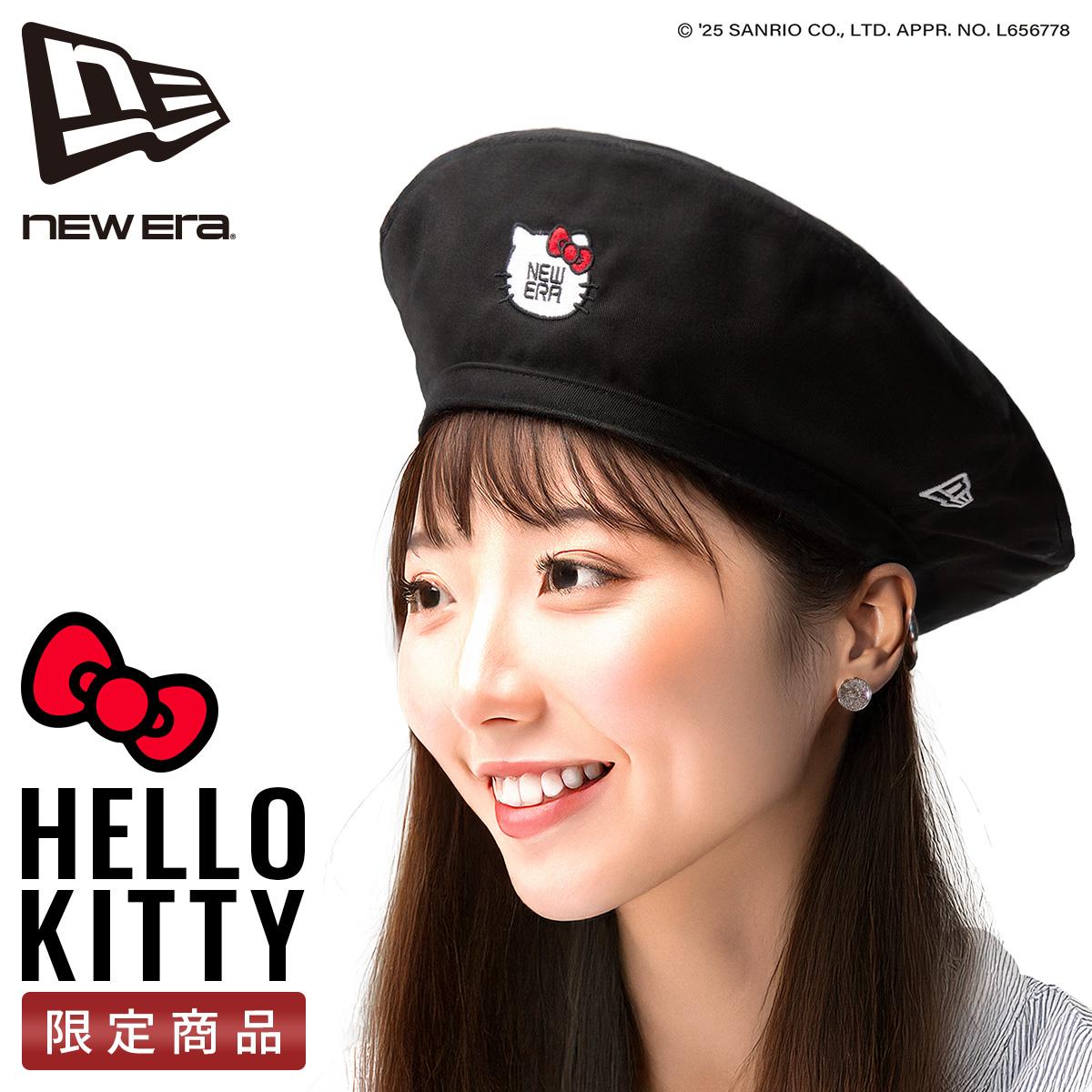 ニューエラ HELLO KITTY【LTD】 帽子 NEW ERA beret-kitty
