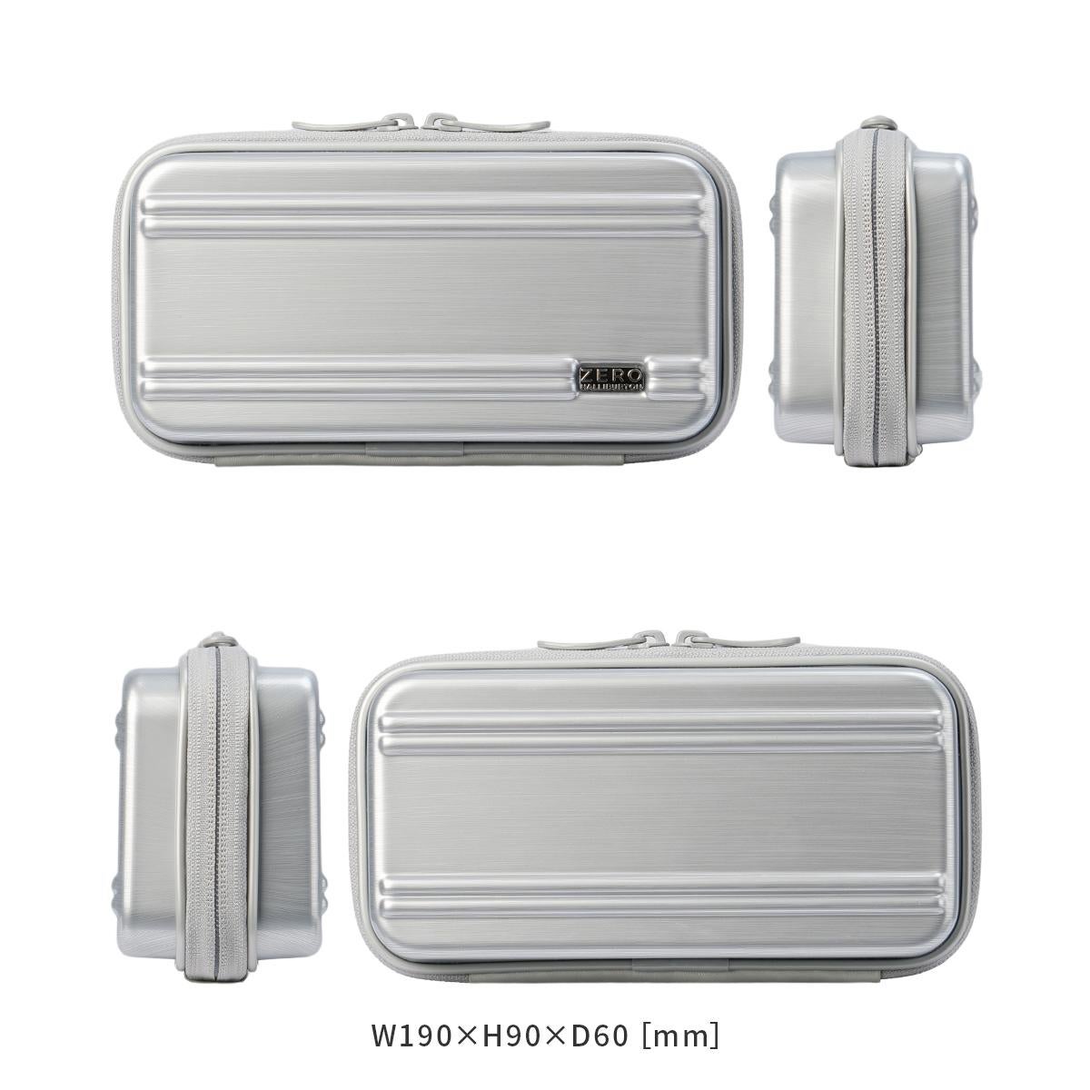 ゼロハリバートン コンパクトキューブ ポーチ ZERO HALLIBURTON zero-81491