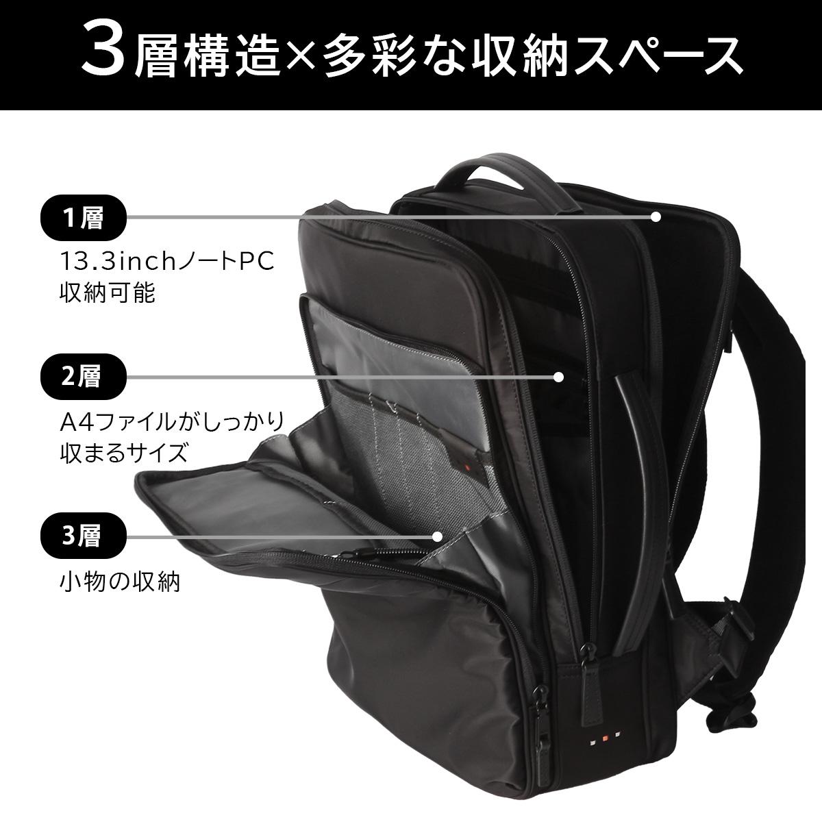 IS/IT イズイット マイナビソリッド ビジネスリュック A4 ISIT Mynavi