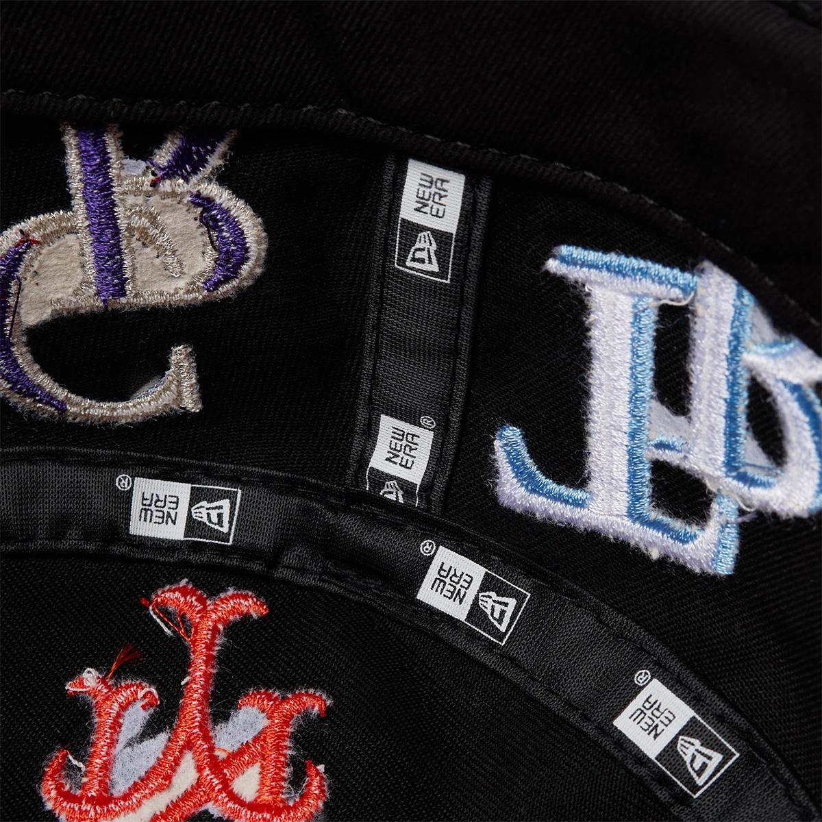 ニューエラ バケットハット バケハ デニム 球団ロゴ 帽子 NEW ERA