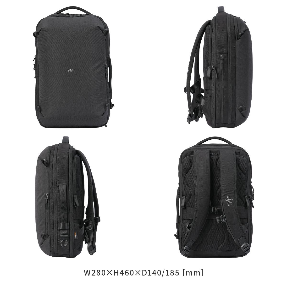 p.i.d ピーアイディー ビジネスリュック 拡張機能 A4 B4 20/27L