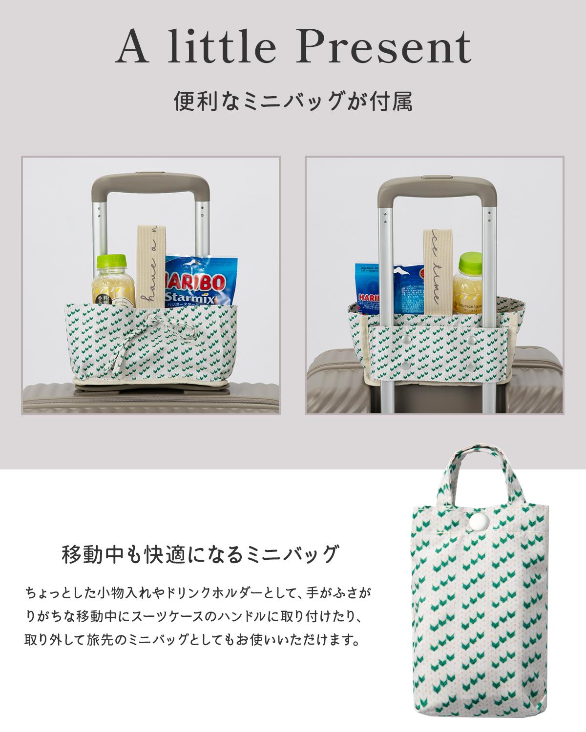 エース ハント ココント スーツケース Mサイズ Lサイズ フロント