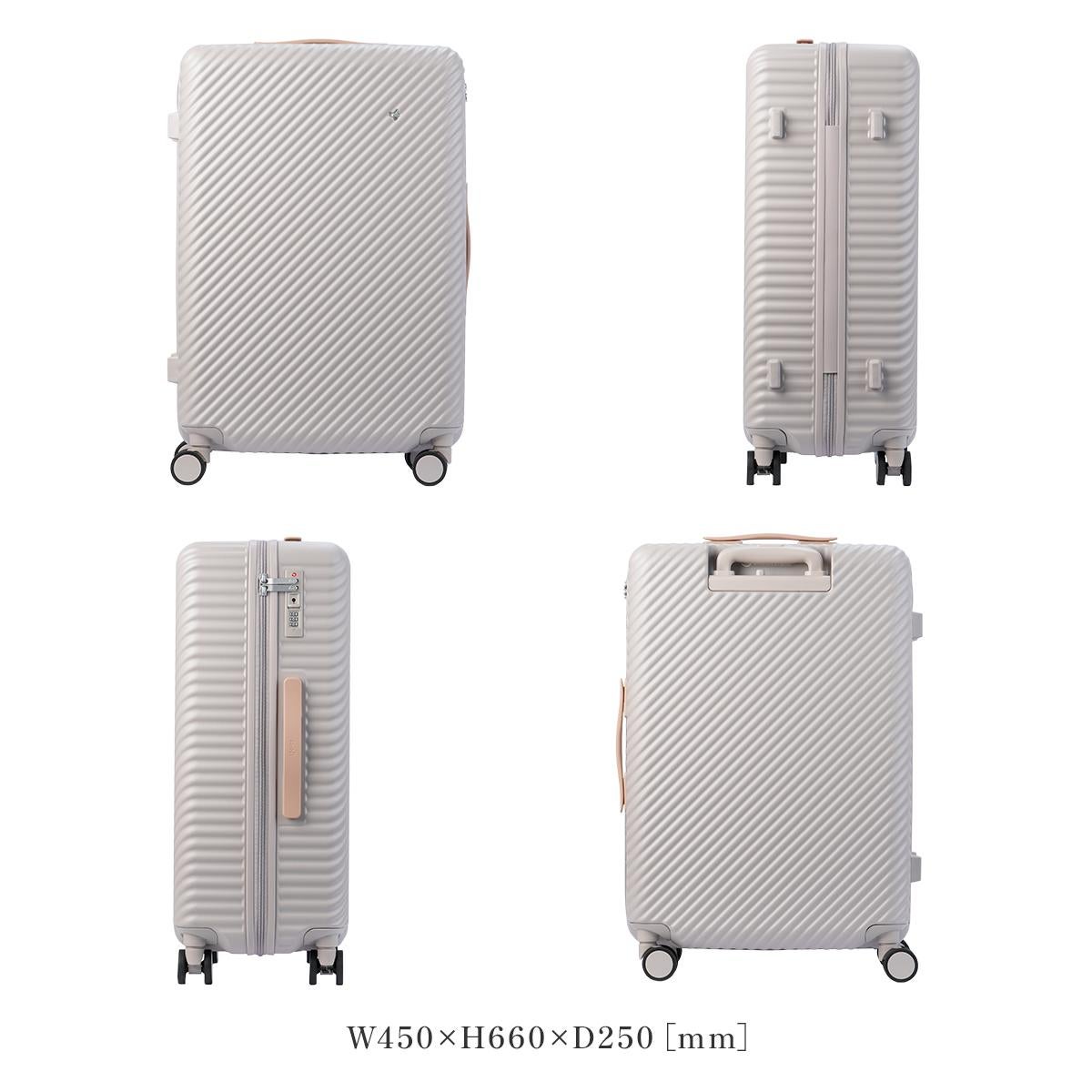 エース ハント ココント スーツケース Mサイズ 58L ストッパー付き