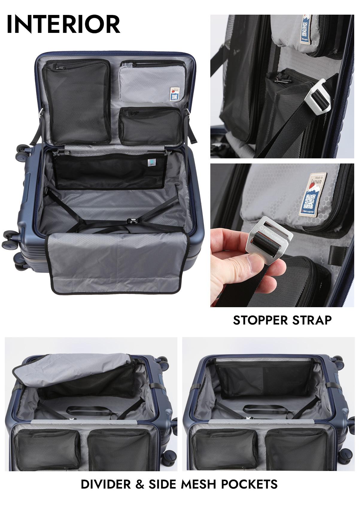 アジアラゲージ マックスボックス スーツケース A.L.I mx-8011rv-28