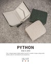 IS/IT パイソン 二つ折り財布  isit-983604