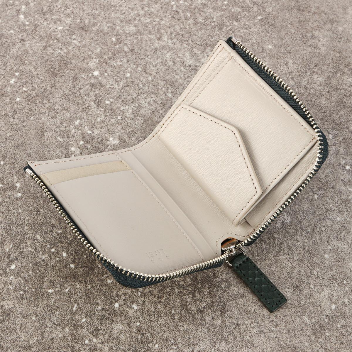 IS/IT パイソン 二つ折り財布  isit-983604