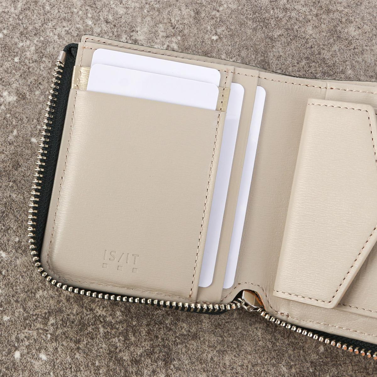 IS/IT パイソン 二つ折り財布  isit-983604