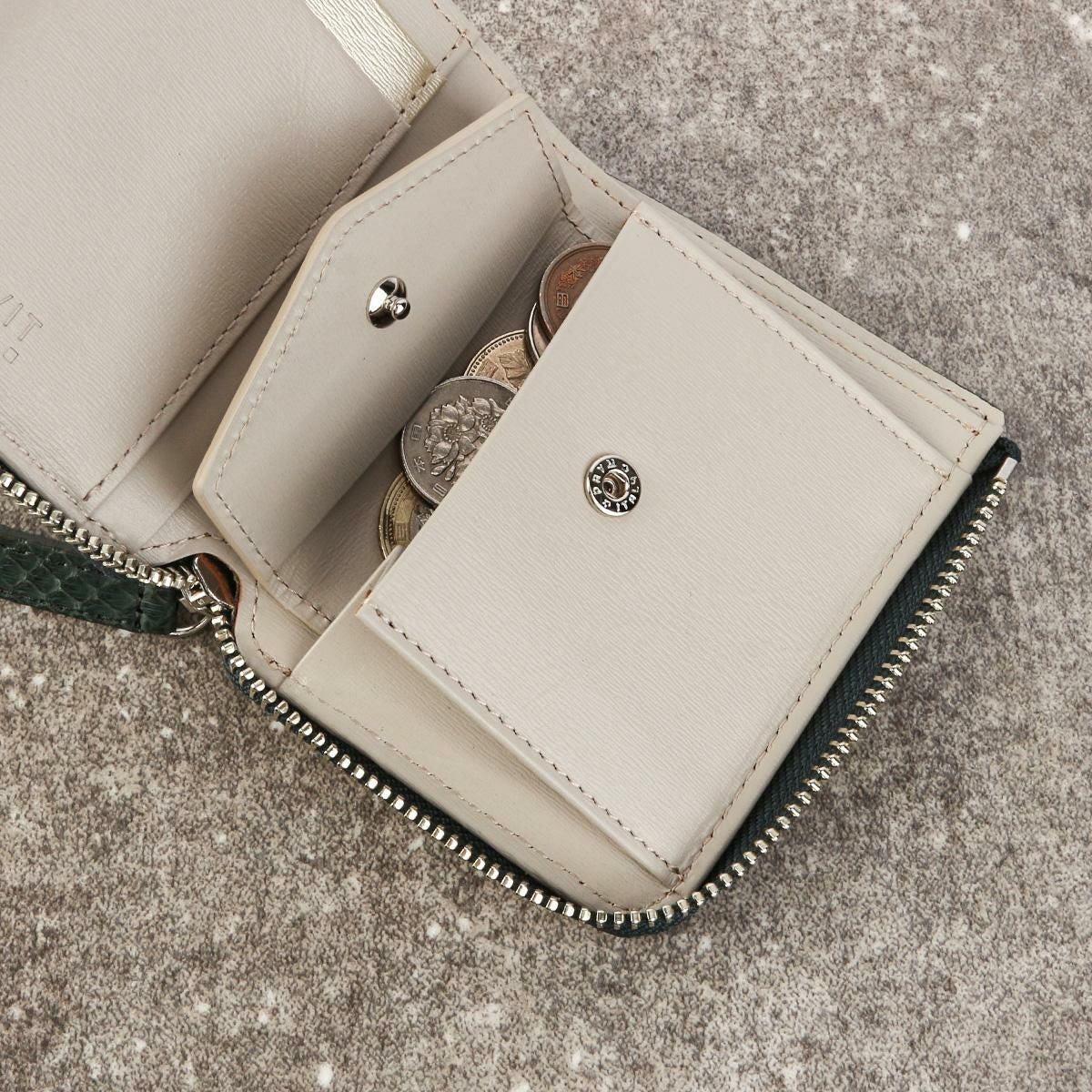 IS/IT パイソン 二つ折り財布  isit-983604