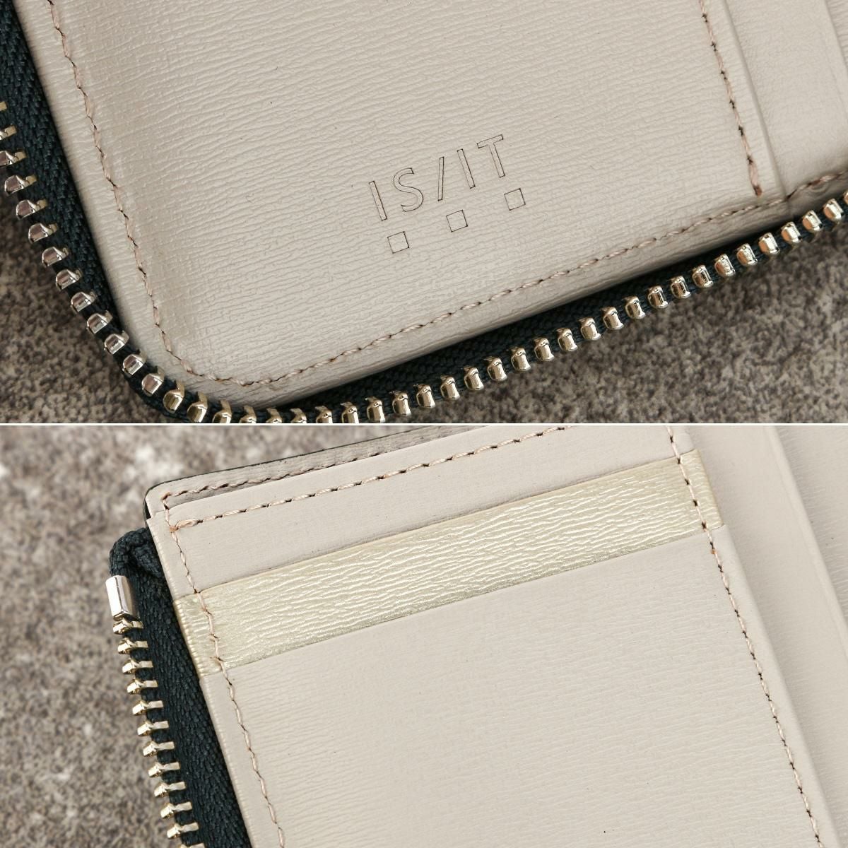 IS/IT パイソン 二つ折り財布  isit-983604