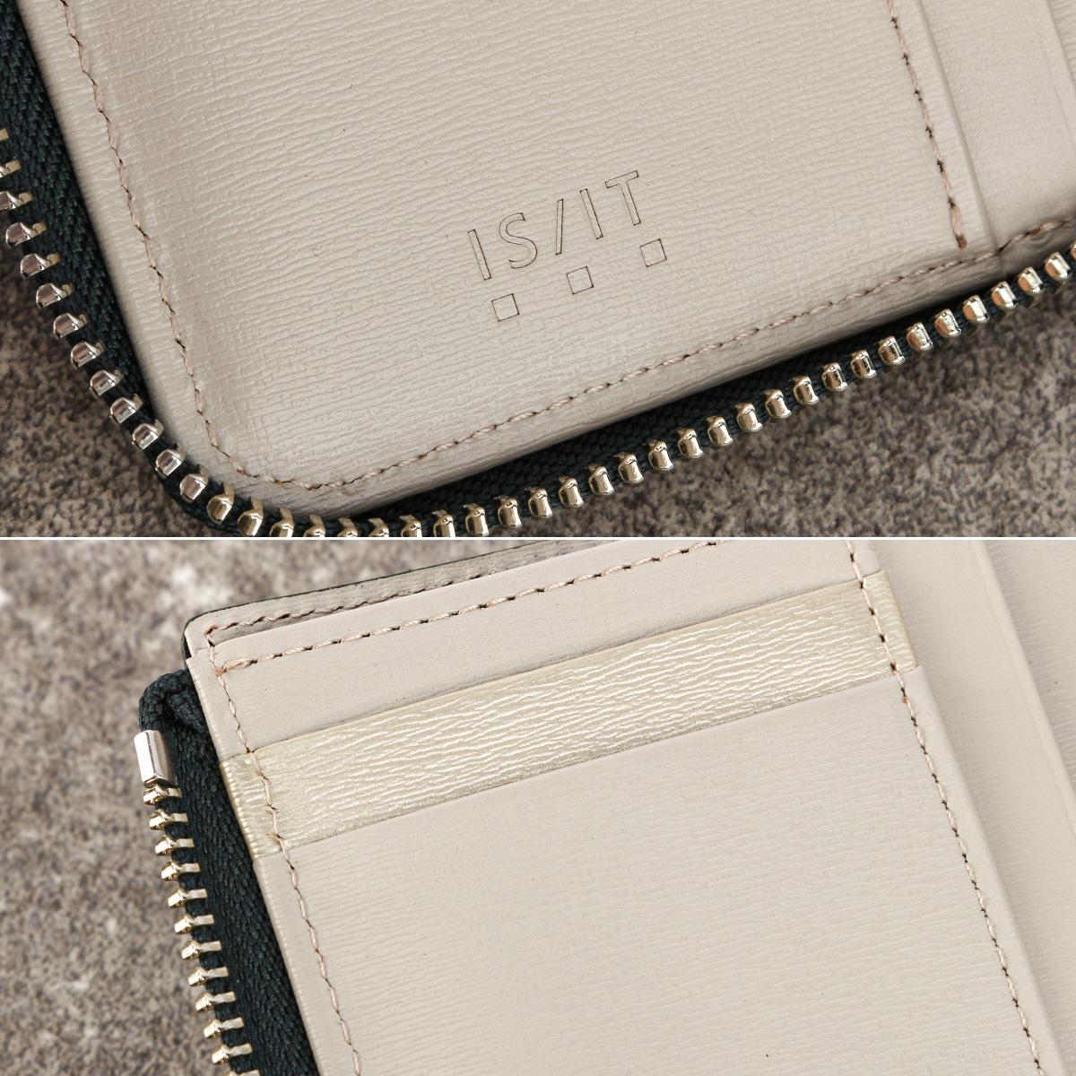 IS/IT パイソン 二つ折り財布  isit-983604