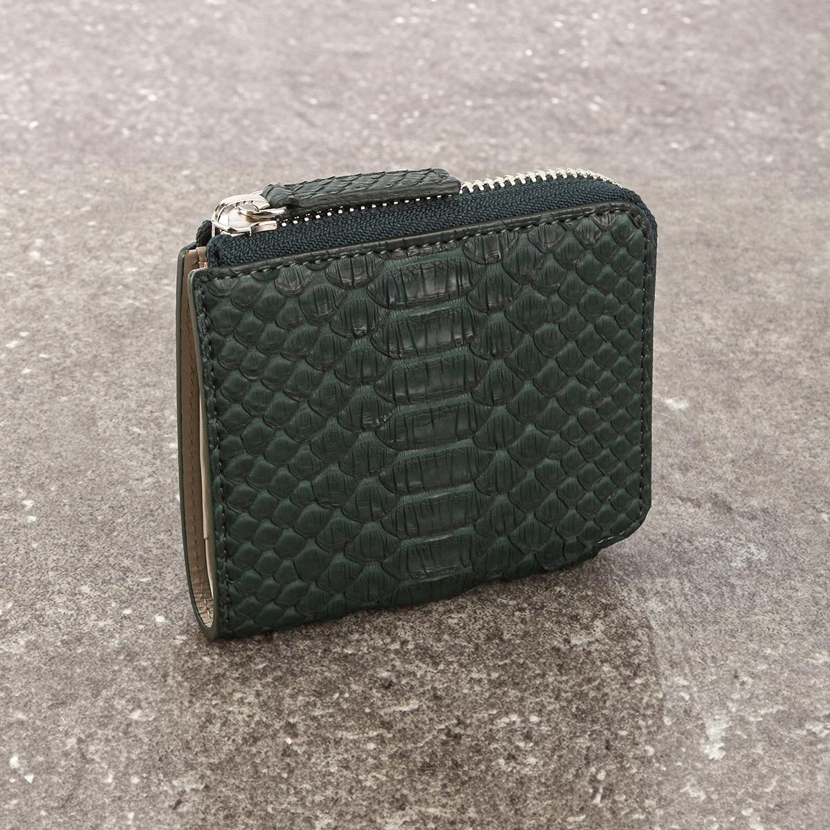 IS/IT パイソン 二つ折り財布  isit-983604