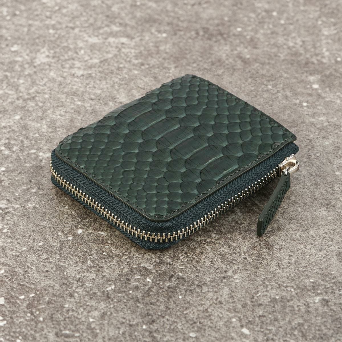 IS/IT パイソン 二つ折り財布  isit-983604