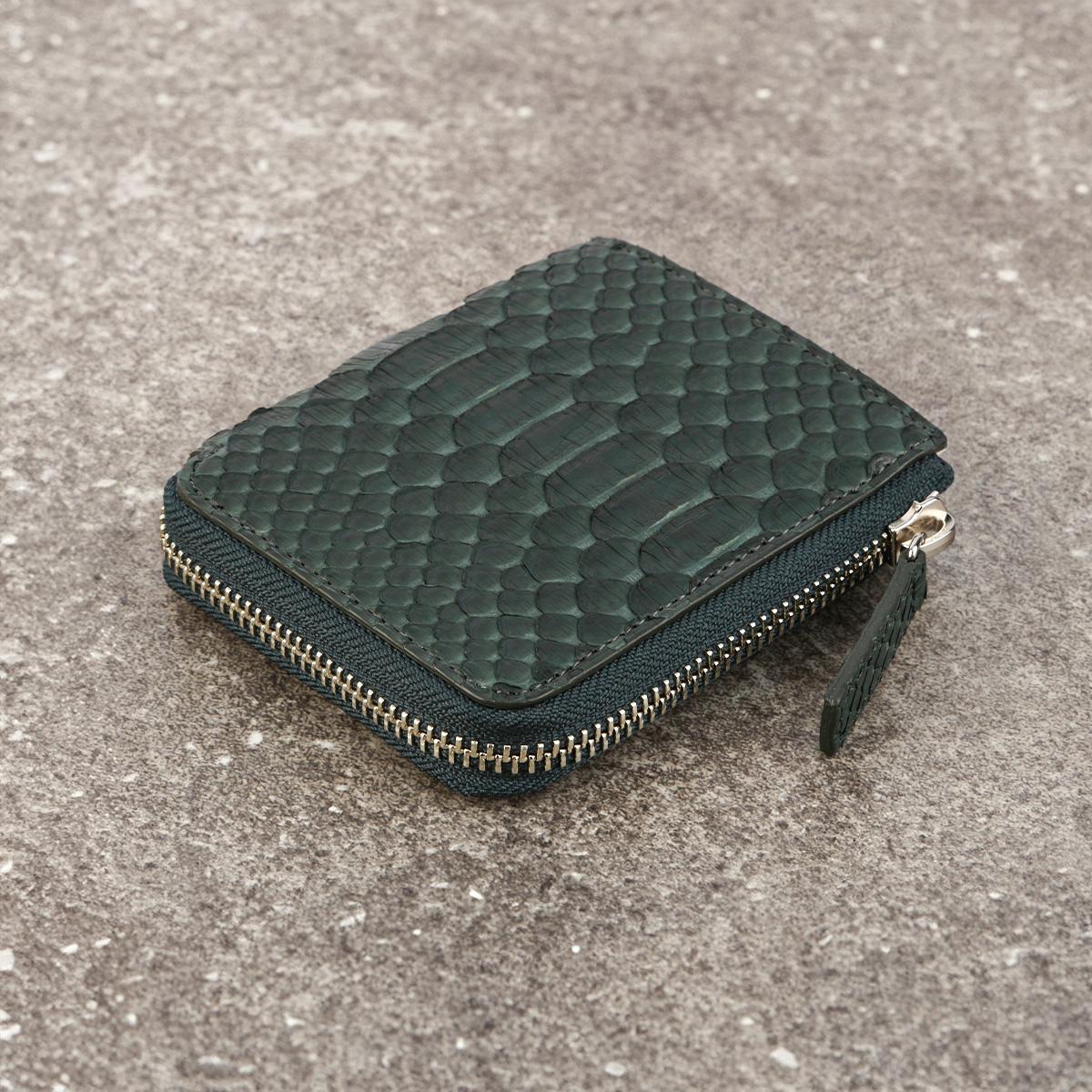 IS/IT パイソン 二つ折り財布  isit-983604