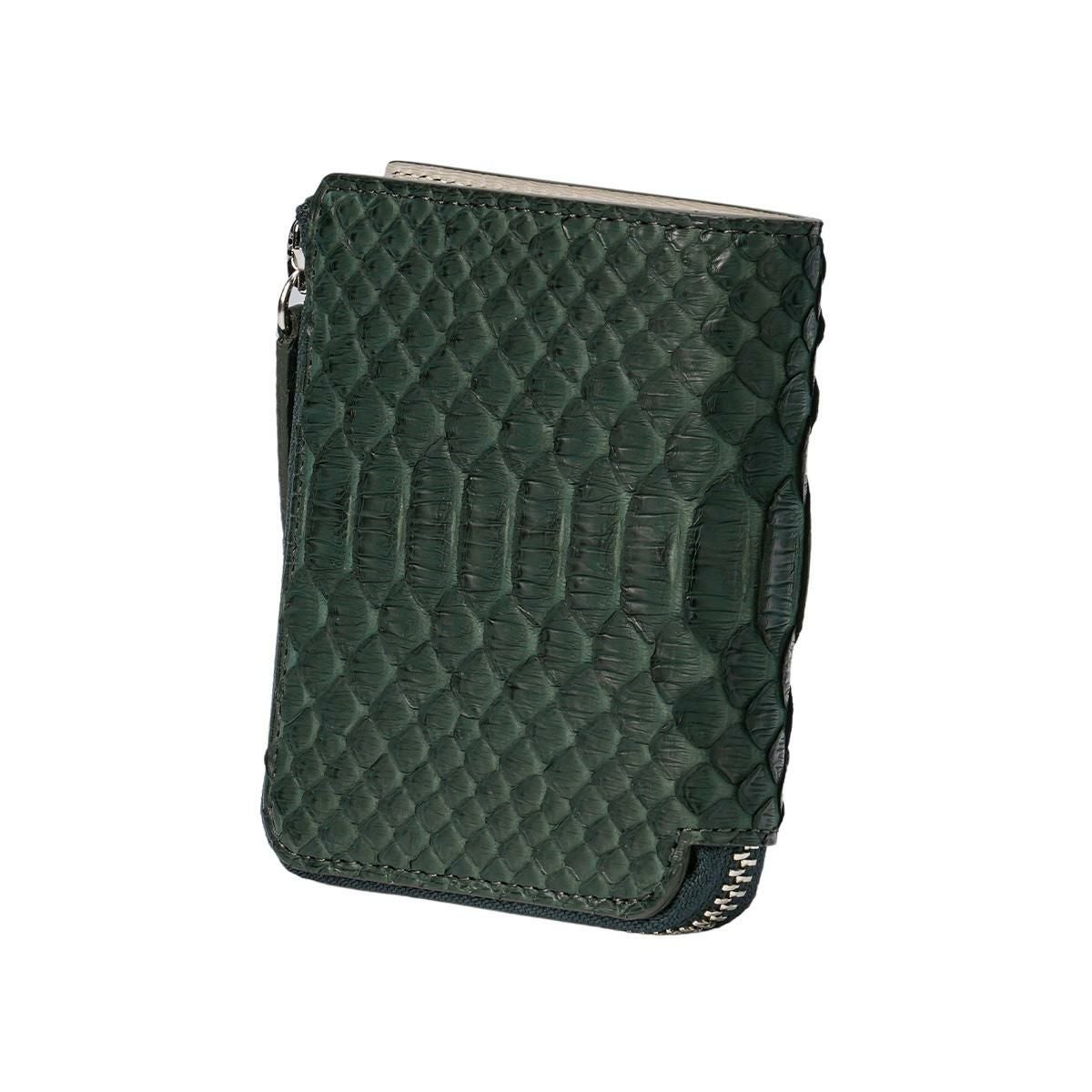 IS/IT パイソン 二つ折り財布  isit-983604