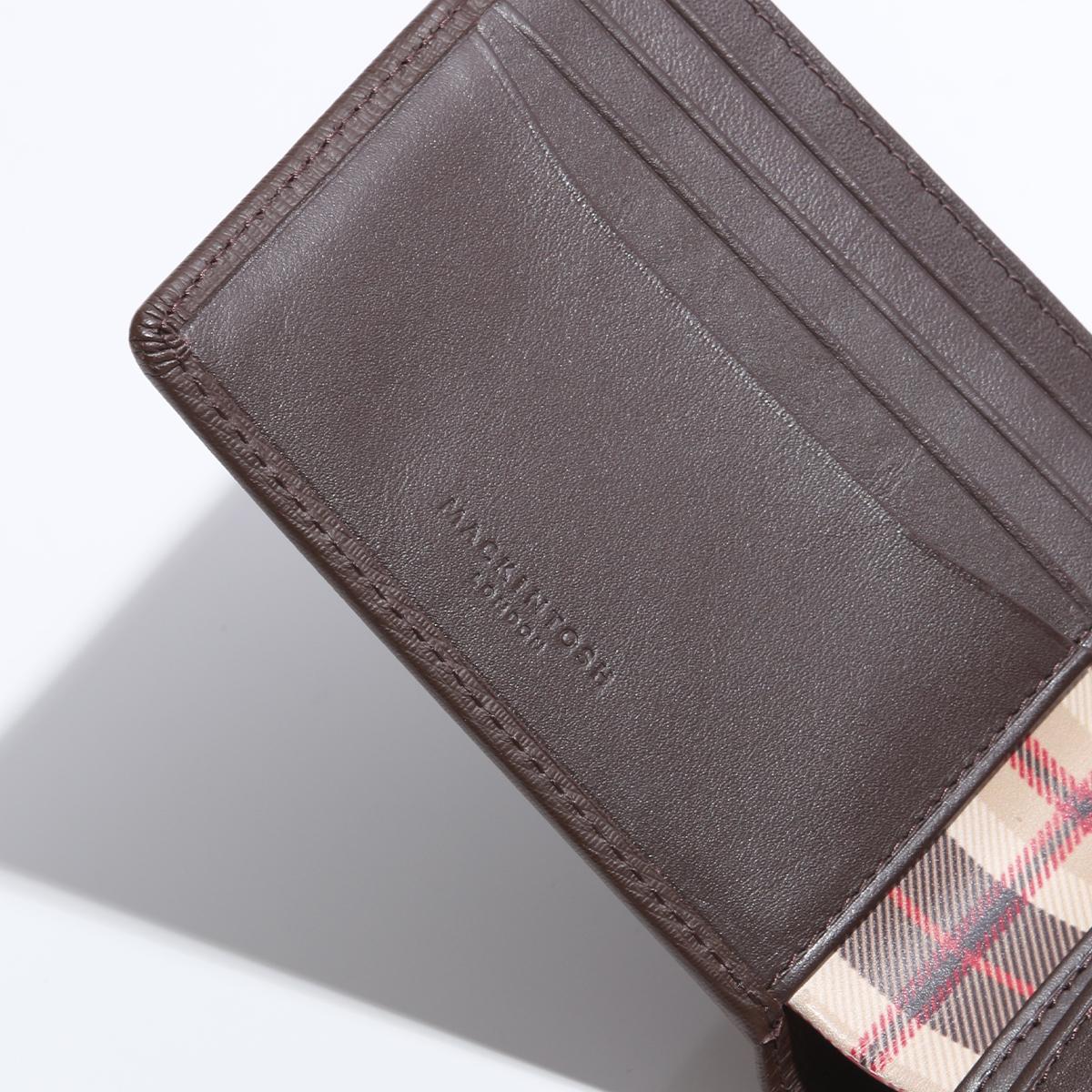 マッキントッシュ ロンドン House NEW 二つ折り財布 MACKINTOSH LONDON wmkl-6060081