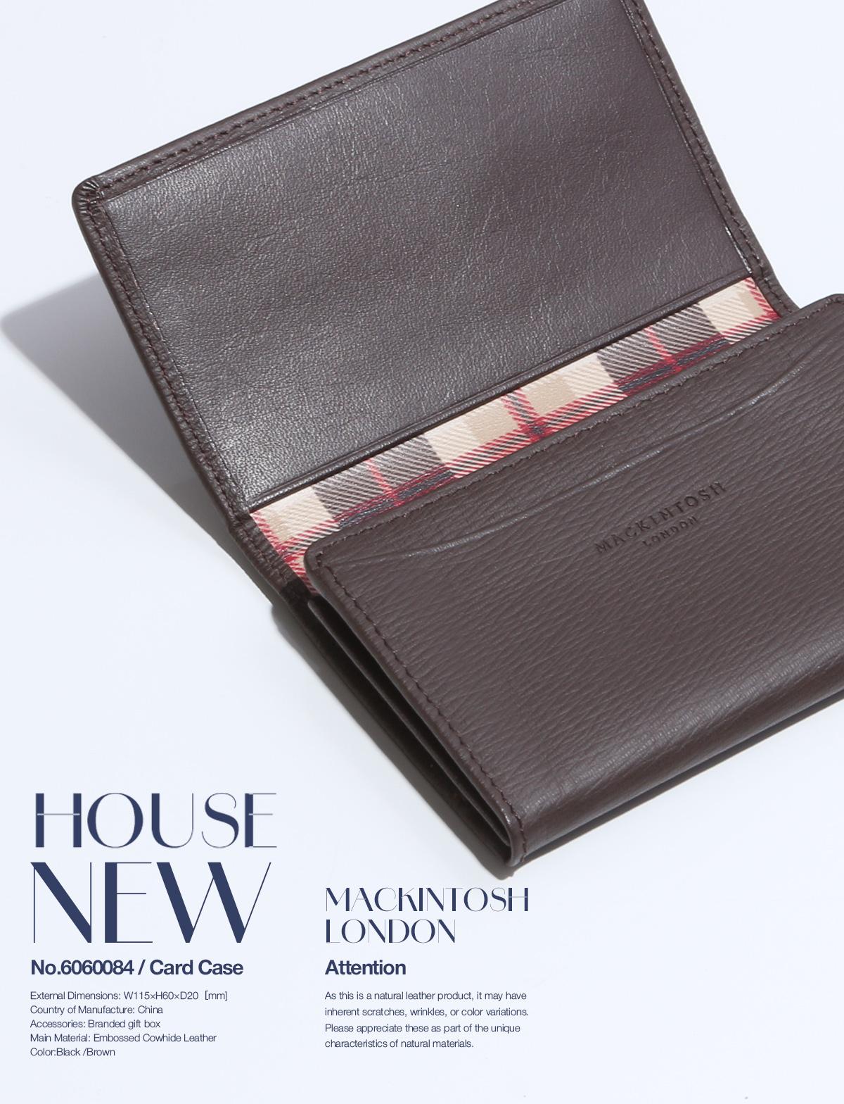 マッキントッシュ ロンドン ハウス カードケース 名刺入れ MACKINTOSH
