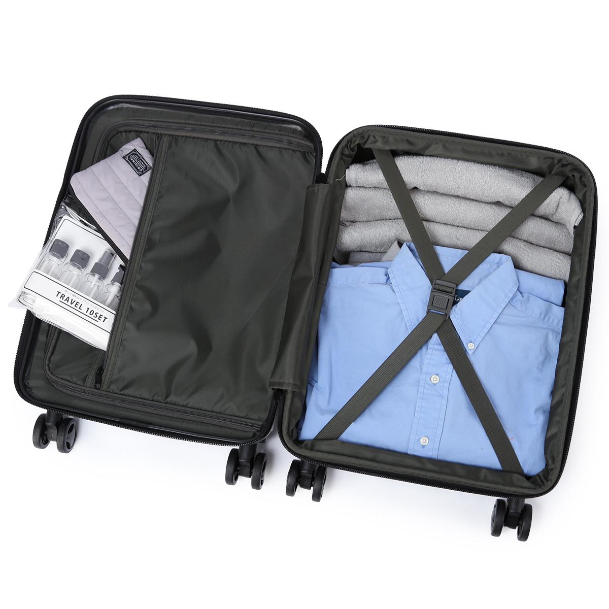 アンブロ コンサ スーツケース Sサイズ SS 機内持ち込み 35L/43L 拡張