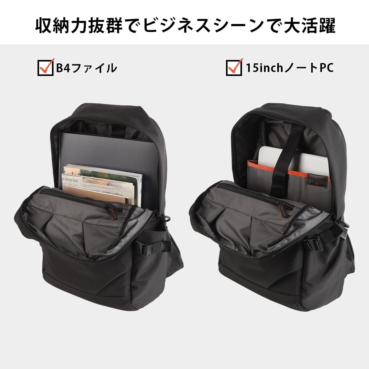 ループ リュック B4 セットアップ対応 スマホポーチ付属 IS/IT