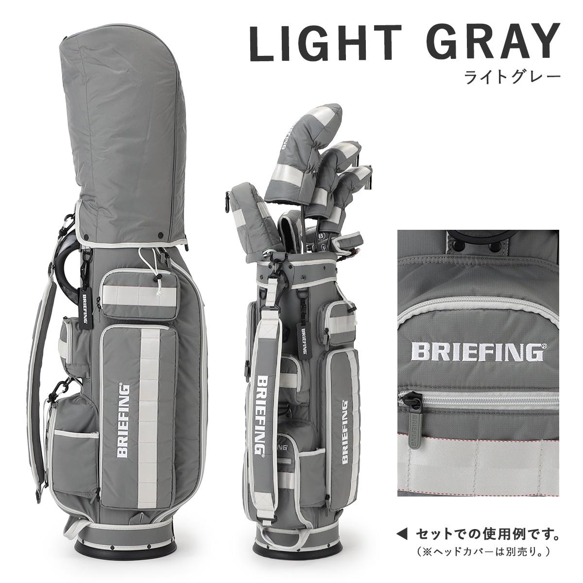 BRIEFING CR-6 8.5型　アイアンカバー付き 簡易梱包は2000円引 ブリーフィング ゴルフ キャディバッグ CR-6 #03 カート型式 8.5型 5