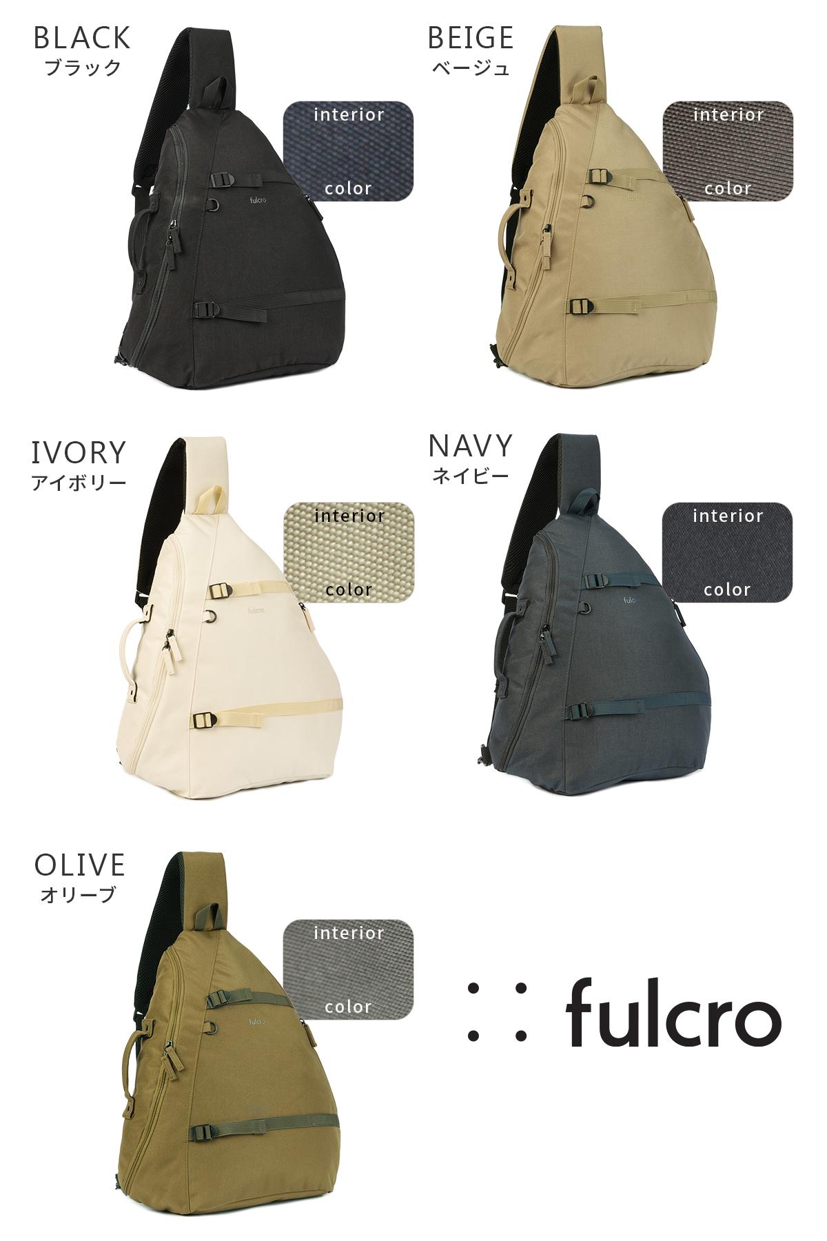 フルクロ シティ ボディバッグ ワンショルダーバッグ A4 fulcro City