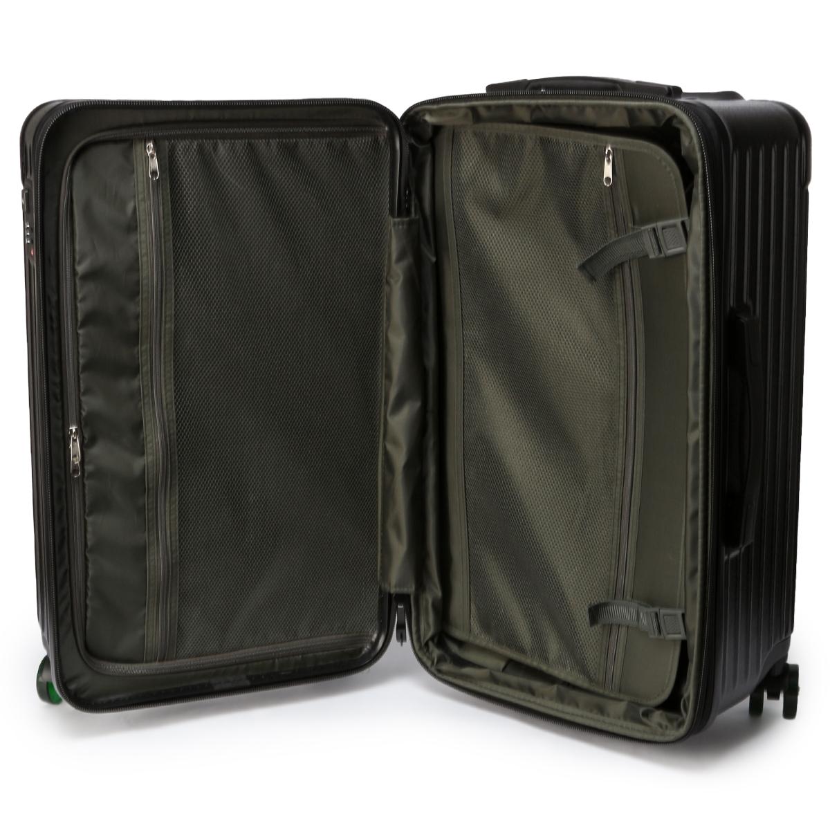 アンブロ ガザ2 スーツケース Mサイズ 65L/74L 拡張機能付き USBポート