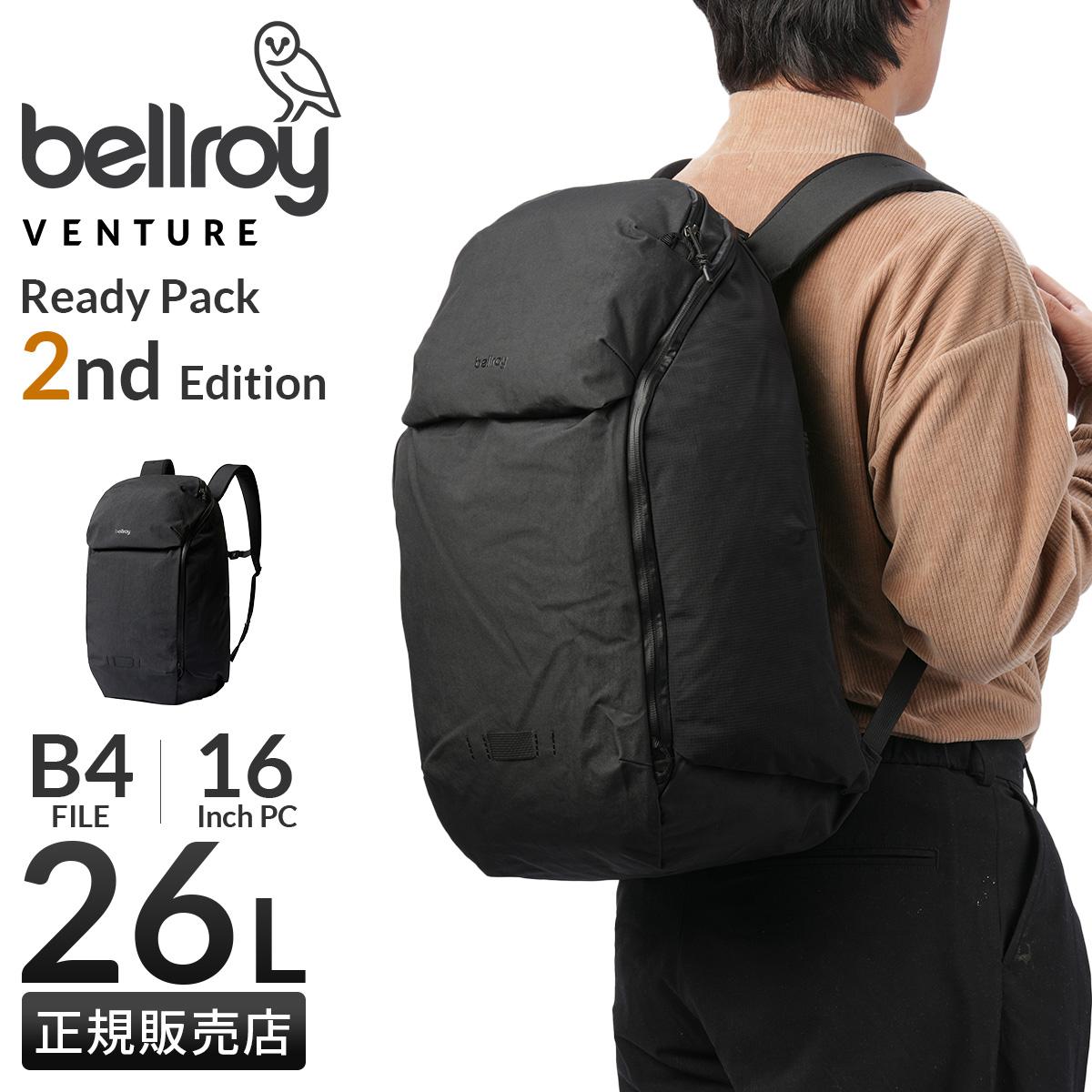 ベルロイ ベンチャー リュック バックパック A4 B4 26L PC収納 26L